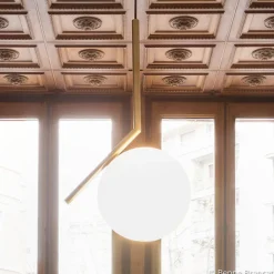 FLOS IC S2 hengelampe, messing| Pendellamper