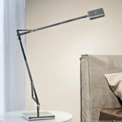 FLOS Kelvin Edge - LED-skrivebordslampe antrasitt| Kontorbelysning|Bordlamper