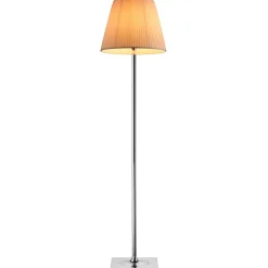 FLOS KTribe F2 gulvlampe med stoffskjerm, beige Hot