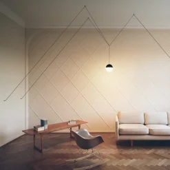 FLOS String light hengelampe, 12 m kabel, kule| Led-Innendørs|Pendellamper