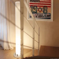 FLOS Stylos gulvlampe i sylinderform, høyde 200 cm
