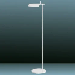 FLOS Tab LED-gulvlampe hvit 2 700 K 180° dreibar