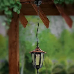 ORION Flott ANTOINE pendellampe med kobbertak| Pendellamper Utendørs