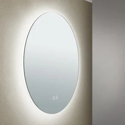 ORION Focus LED-speil, Ø 45 cm, CCT, antidugg, berøringsdimmer| Møbel Og Interiør