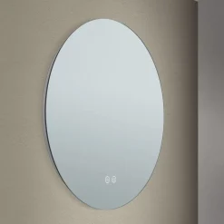 ORION Focus LED-speil, Ø 45 cm, CCT, antidugg, berøringsdimmer| Møbel Og Interiør