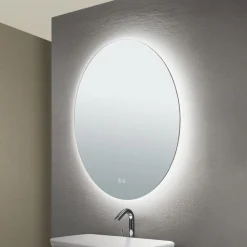 ORION Focus LED-speil, Ø 60 cm, CCT, antidugg, berøringsdimmer| Møbel Og Interiør