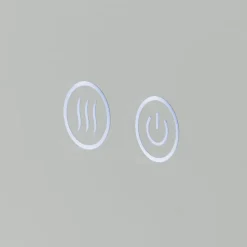 ORION Focus LED-speil, Ø 60 cm, CCT, antidugg, berøringsdimmer| Møbel Og Interiør