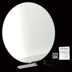 ORION Focus LED-speil, Ø 60 cm, CCT, antidugg, berøringsdimmer| Møbel Og Interiør