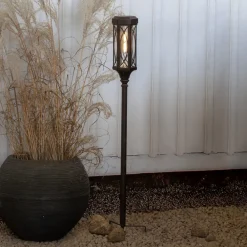 STAR TRADING Folke LED-gatelampe kan monteres i 3 høyder Sale