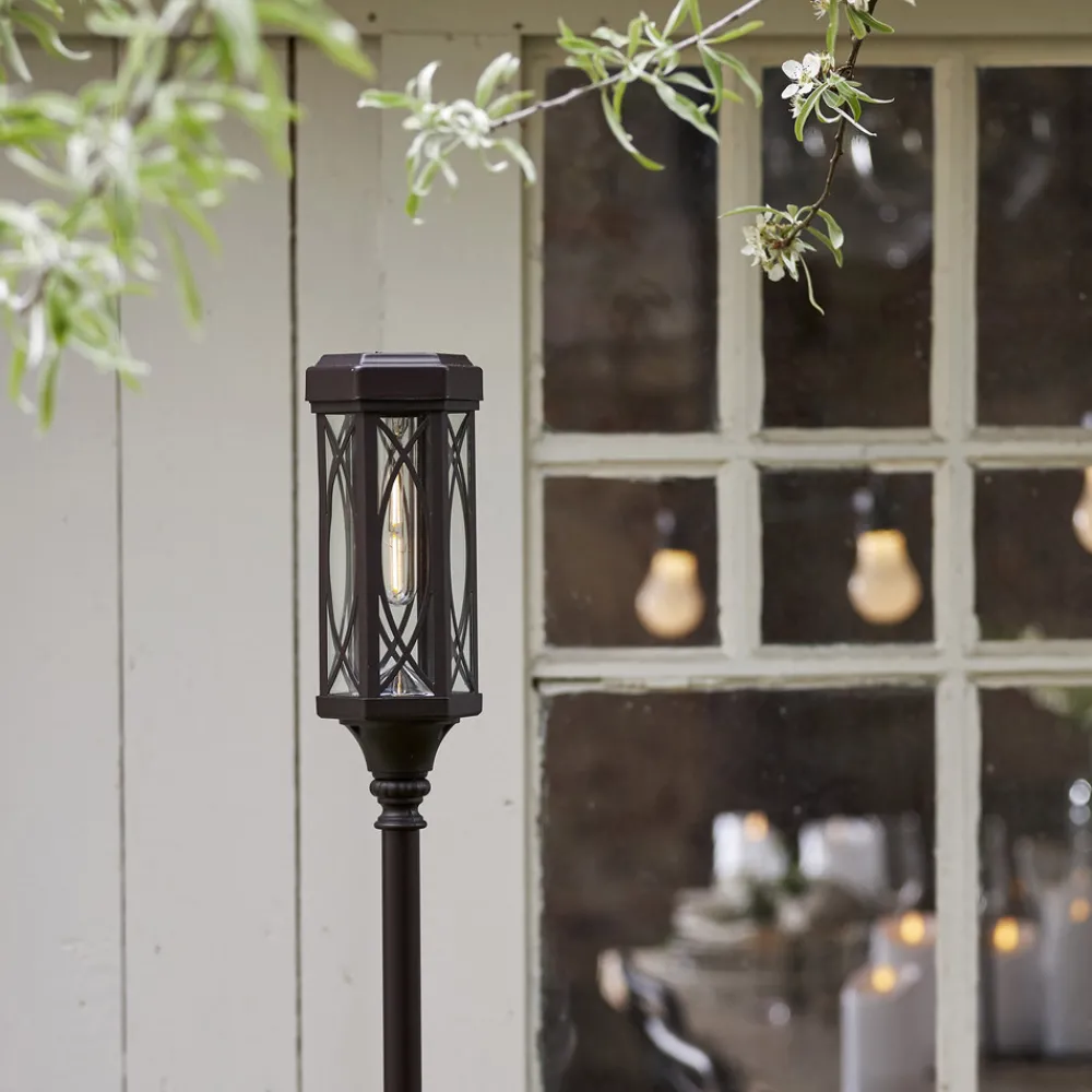 STAR TRADING Folke LED-gatelampe kan monteres i 3 høyder Sale