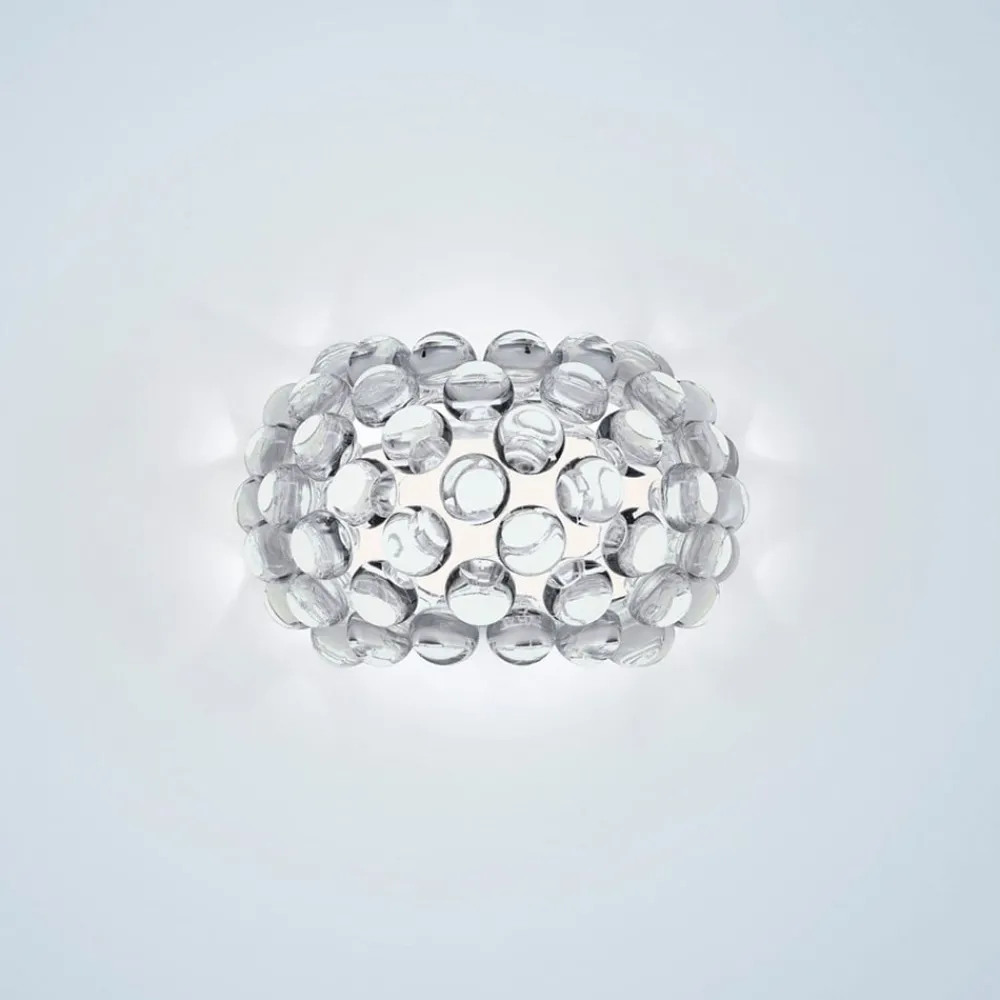 Foscarini Caboche Plus piccola R7s vegglampe, klar| Vegglamper