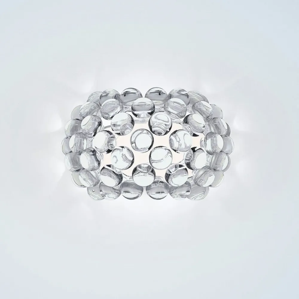 Foscarini Caboche Plus piccola R7s vegglampe, klar| Vegglamper