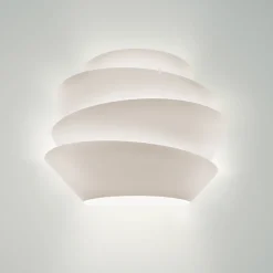 Foscarini Le Soleil vegglampe R7s, hvit Hot