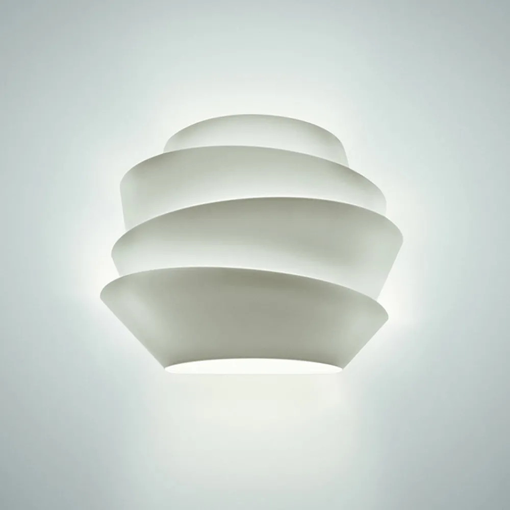 Foscarini Le Soleil vegglampe R7s, hvit Hot