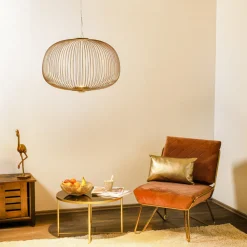 Foscarini MyLight Spokes 3 LED-hengelampe, gull Discount