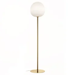 Foscarini Rituals XL-gulvlampe, dimbar, gull Online