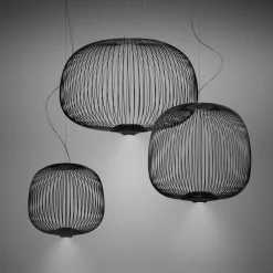 Foscarini Spokes 2 piccola MyLight dimbar svart Discount