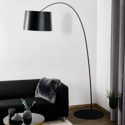 Foscarini Twiggy buelampe med dimmer, svart Online