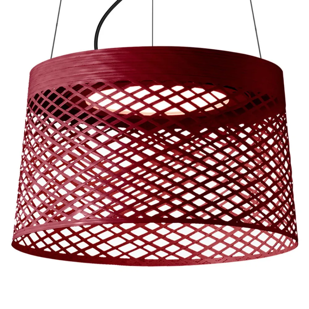 Foscarini Twiggy LED-hengelampe, karminrød| Pendellamper Utendørs