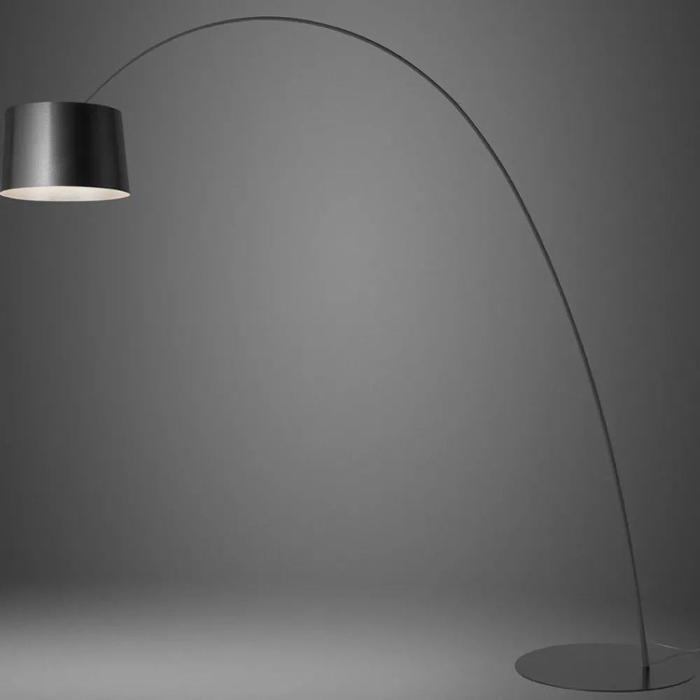 Foscarini Twiggy MyLight LED-gulvlampe CCT grafitt