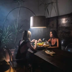 Foscarini Twiggy Wood LED-gulvlampe, svart| Gulvlamper