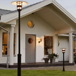 Konstsmide Freja lyktestolpe, svart| Lyktestolper