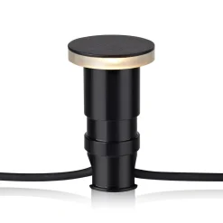 Markslöjd Garden 24 Decklight svart 3W lateral Ø6cm| Kommersiell Utebelysning|Led-Utendørs