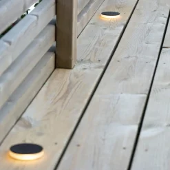 Markslöjd Garden 24 Decklight svart 3W lateral Ø6cm| Kommersiell Utebelysning|Led-Utendørs