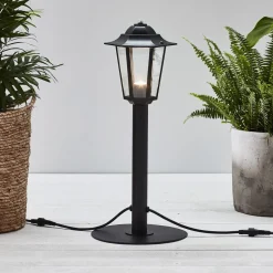 Markslöjd Garden 24 LED-gatelampe lykt, svart, 3W| Gatebelysning, Pullert Belysning