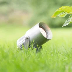 Markslöjd Garden 24 LED-spot, sølv, 3 watt| Utespotter