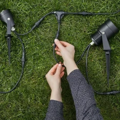 Markslöjd Garden 24 LED-spot, svart, 6 watt| Utespotter