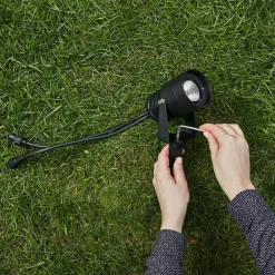 Markslöjd Garden 24 LED-spot, svart, 6 watt| Utespotter