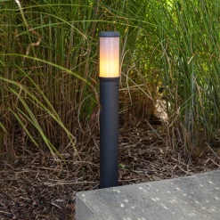 LUTEC Gatelampe Heros, IP44| Gatebelysning, Pullert Belysning