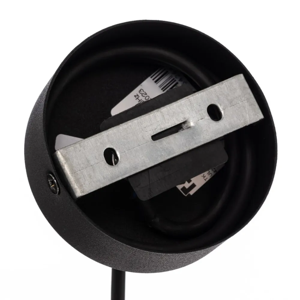 TK Lighting Glass-hengelampe Sol, Ø 35cm svart/klar| Pendellamper