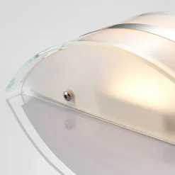 Lindby Glass-vegglampe Zinka med LED, 25 cm Outlet