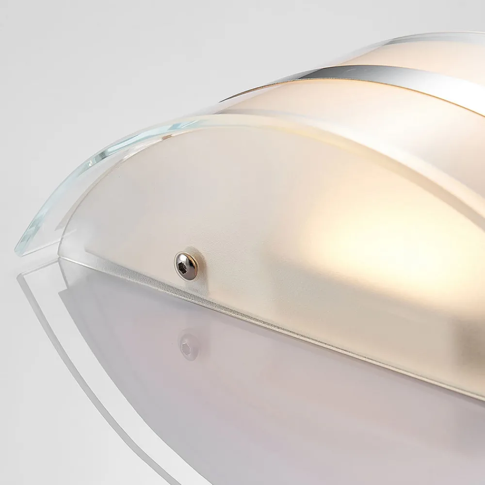 Lindby Glass-vegglampe Zinka med LED, 25 cm Outlet