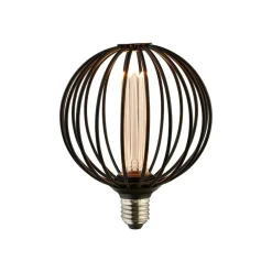 Searchlight Globe LED-pære, svart, E27, 3,5 W, 1 800 K, dimbar| Dimbar Led-Pære|Dimbar Led-Pære