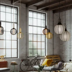 Searchlight Globe LED-pære, svart, E27, 3,5 W, 1 800 K, dimbar| Dimbar Led-Pære|Dimbar Led-Pære