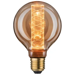 Paulmann Globepære E27 4W G95 Inner Glow spiralmønster Sale