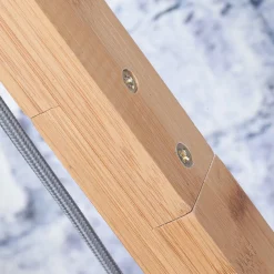 Good & Mojo Andes gulvlampe, grønn/natur Clearance