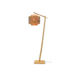 Good & Mojo Bhutan gulvlampe, natur, 176cm Ø40cm Online