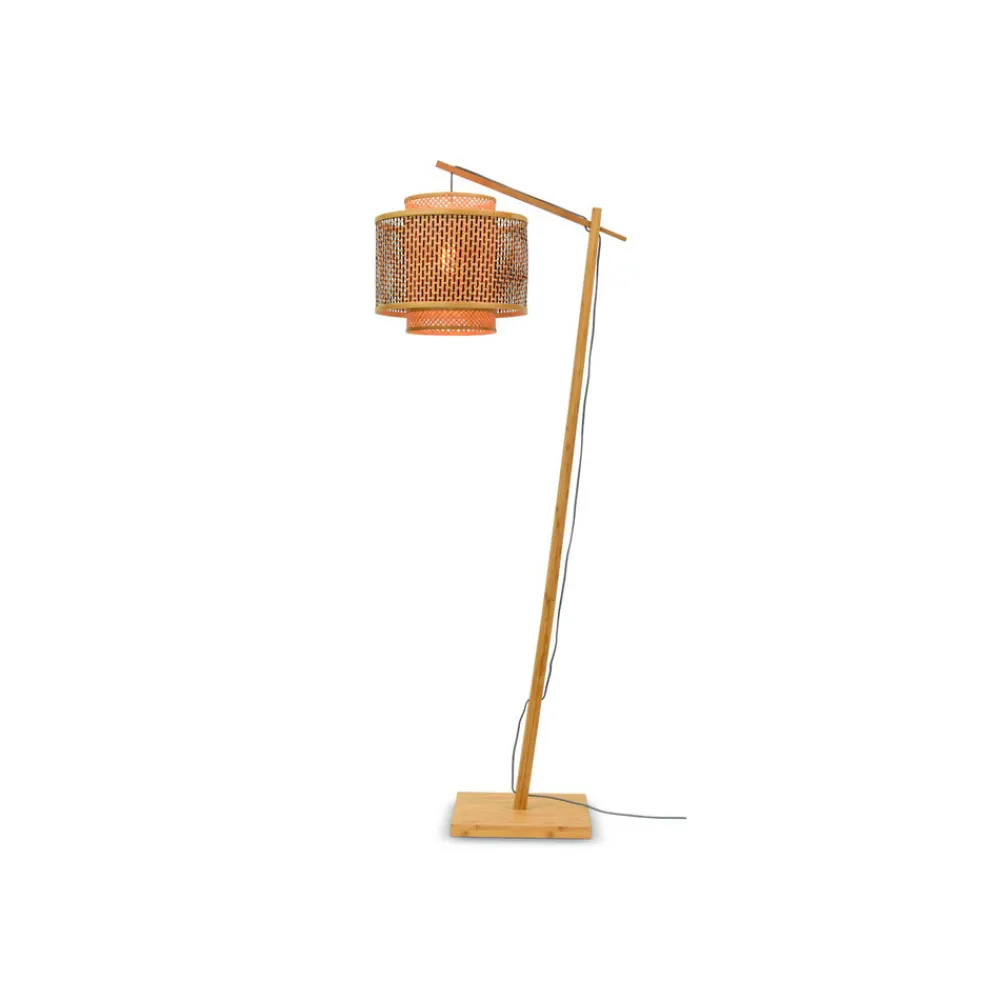 Good & Mojo Bhutan gulvlampe, natur, 176cm Ø40cm Online