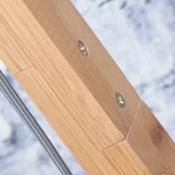 Good & Mojo Bhutan gulvlampe, natur, 176cm Ø40cm Online