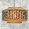 Good & Mojo Bhutan pendellampe laget av bambus Ø 50 cm| Pendellamper