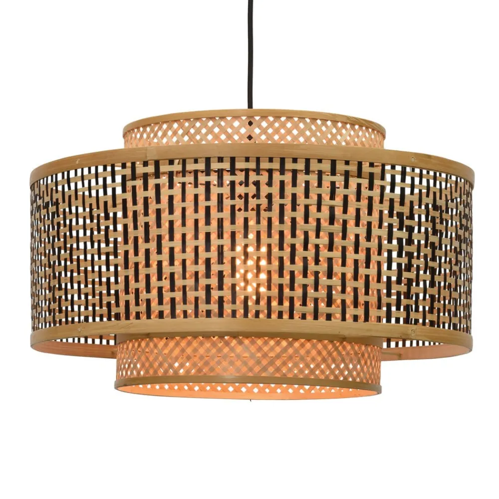 Good & Mojo Bhutan pendellampe laget av bambus Ø 50 cm| Pendellamper