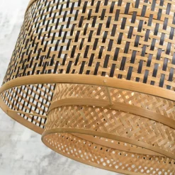 Good & Mojo Bhutan pendellampe laget av bambus Ø 50 cm| Pendellamper
