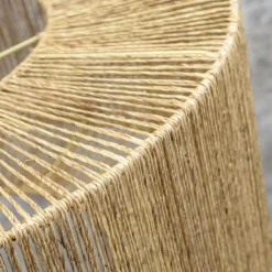 Good & Mojo Iguazu buelampe natur sylinder Ø50cm| Gulvlamper