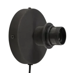 Good & Mojo Kalimantan vegg, natur/svart, Ø 60cm| Vegglamper