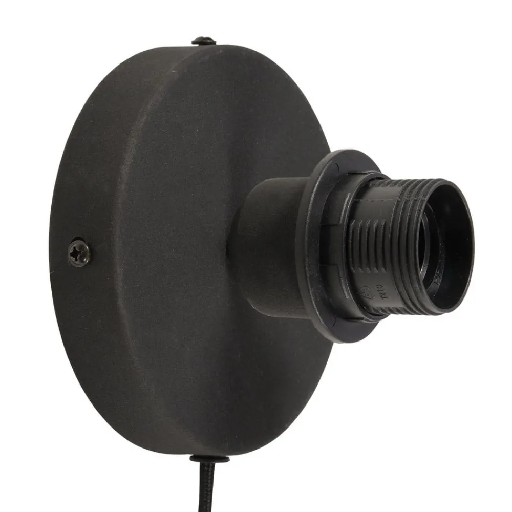 Good & Mojo Kalimantan vegg, natur/svart, Ø 44cm| Vegglamper