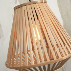 Good & Mojo Merapi gulvlampe, natur